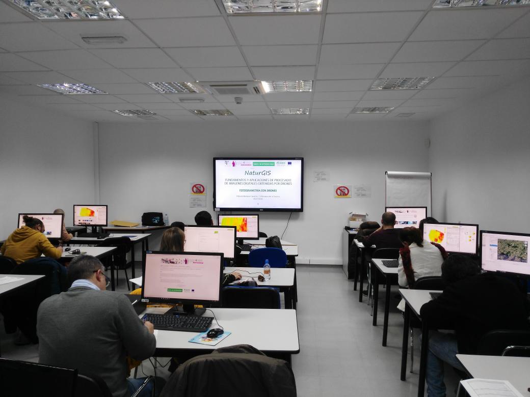 curso teledeteccion drones trabajos ambientales feval naturgis