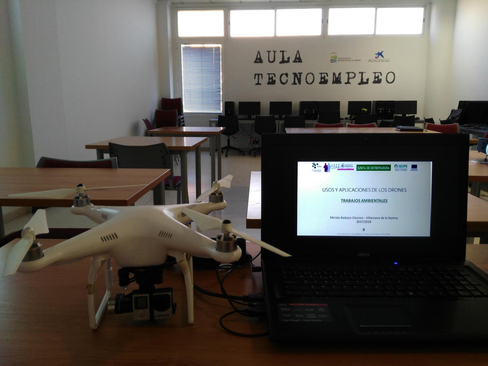 curso teledeteccion drones trabajos ambientales feval naturgis