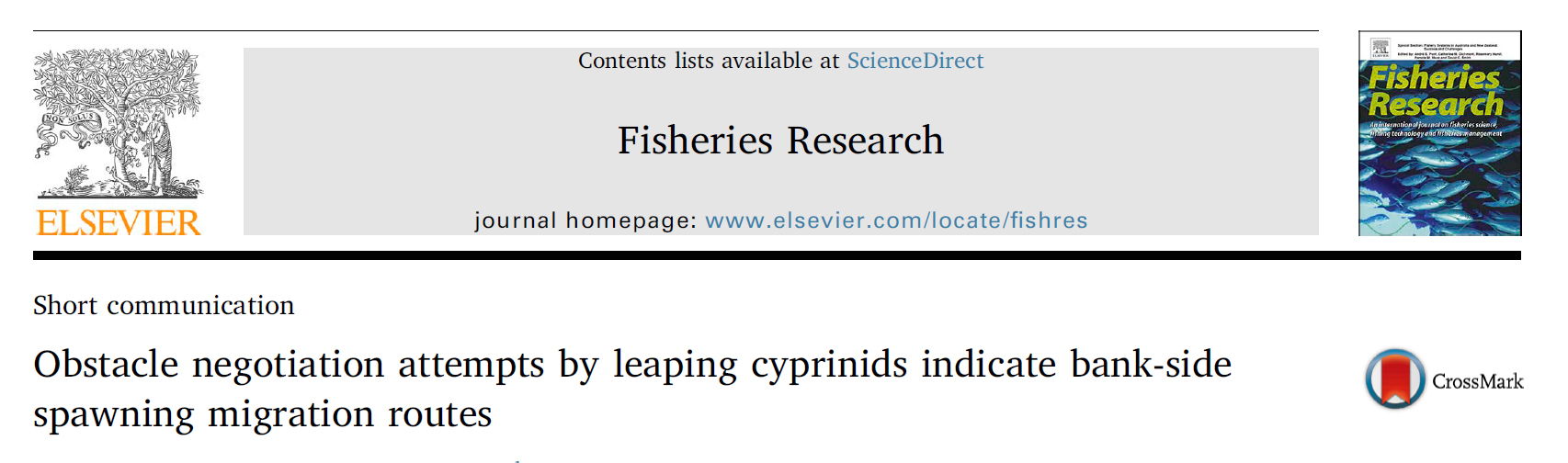 Articulo preferencia de salto de los peces extremadura