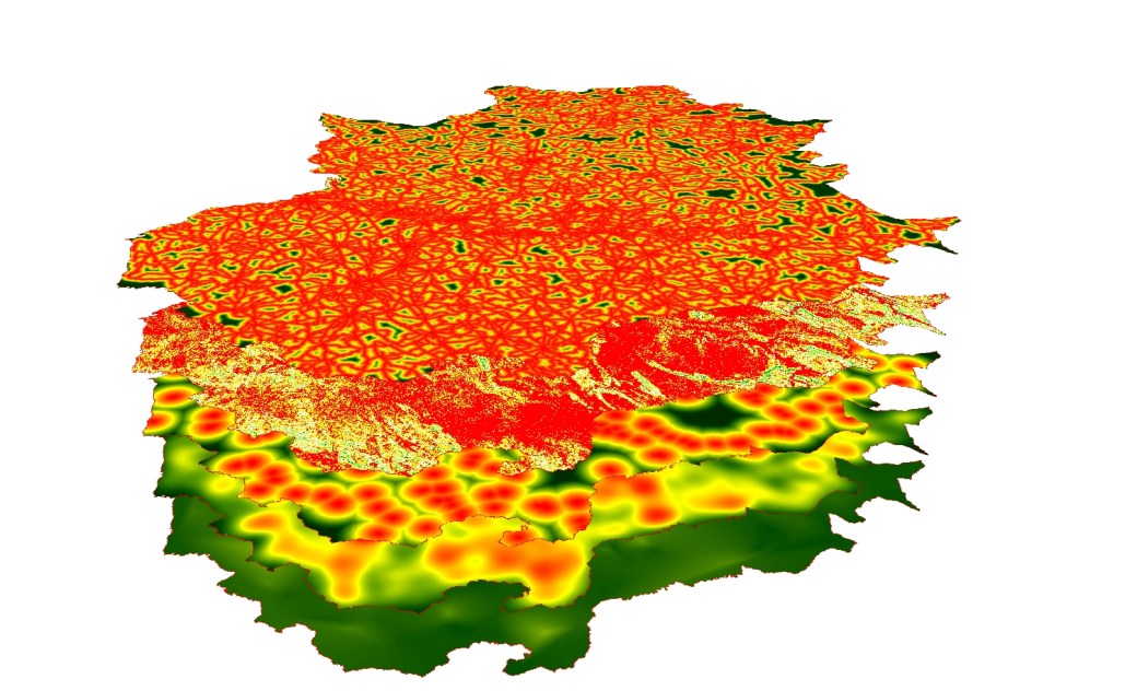 Variables del Mapa Especie Invasora Galápago de Florida en Extremadura