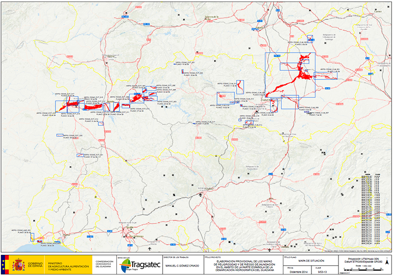 Zonas de Riesgo de Inundación CHG