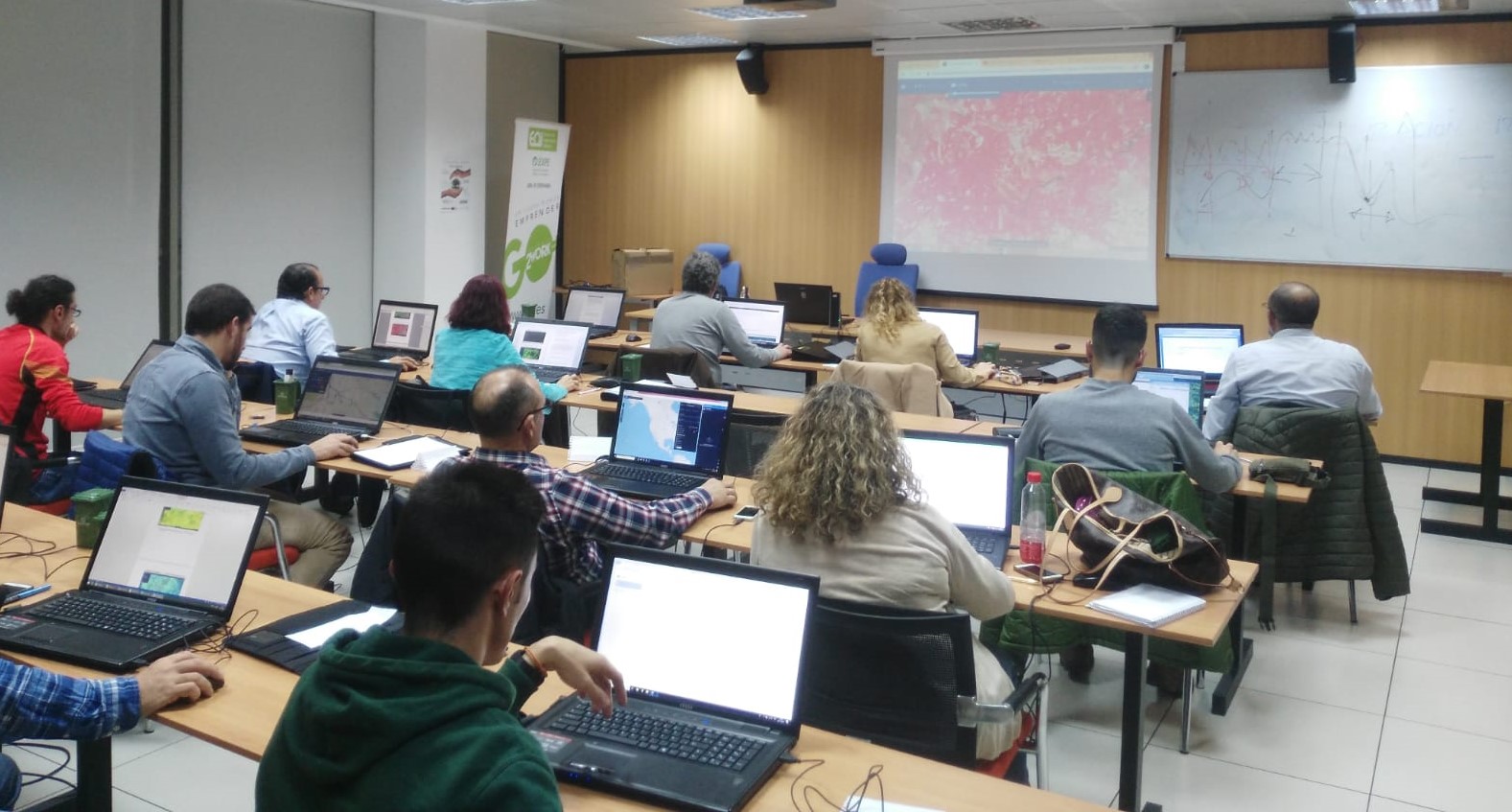 Formación en fotogrametría, teledetección y SIG en Extremadura