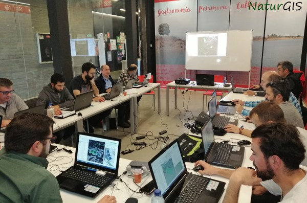 Formación Fotogrametría SIG en Extremadura