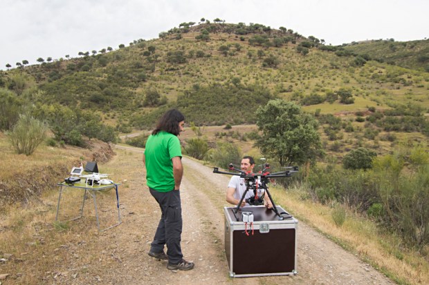 Operativa con drones NaturGIS
